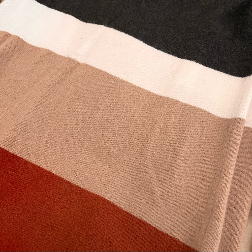 Colorblock Open Front Cardigan - Picture 7 of 7